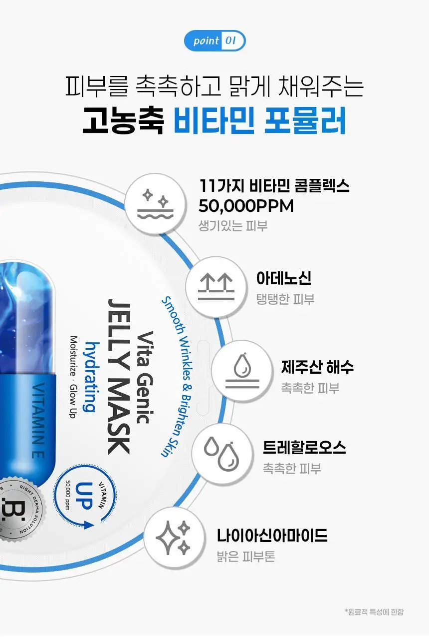 [카밍 폼 증정/안소희 PICK]바노바기 비타 제닉 젤리 마스크 10매 7종 택 1 상세페이지 38